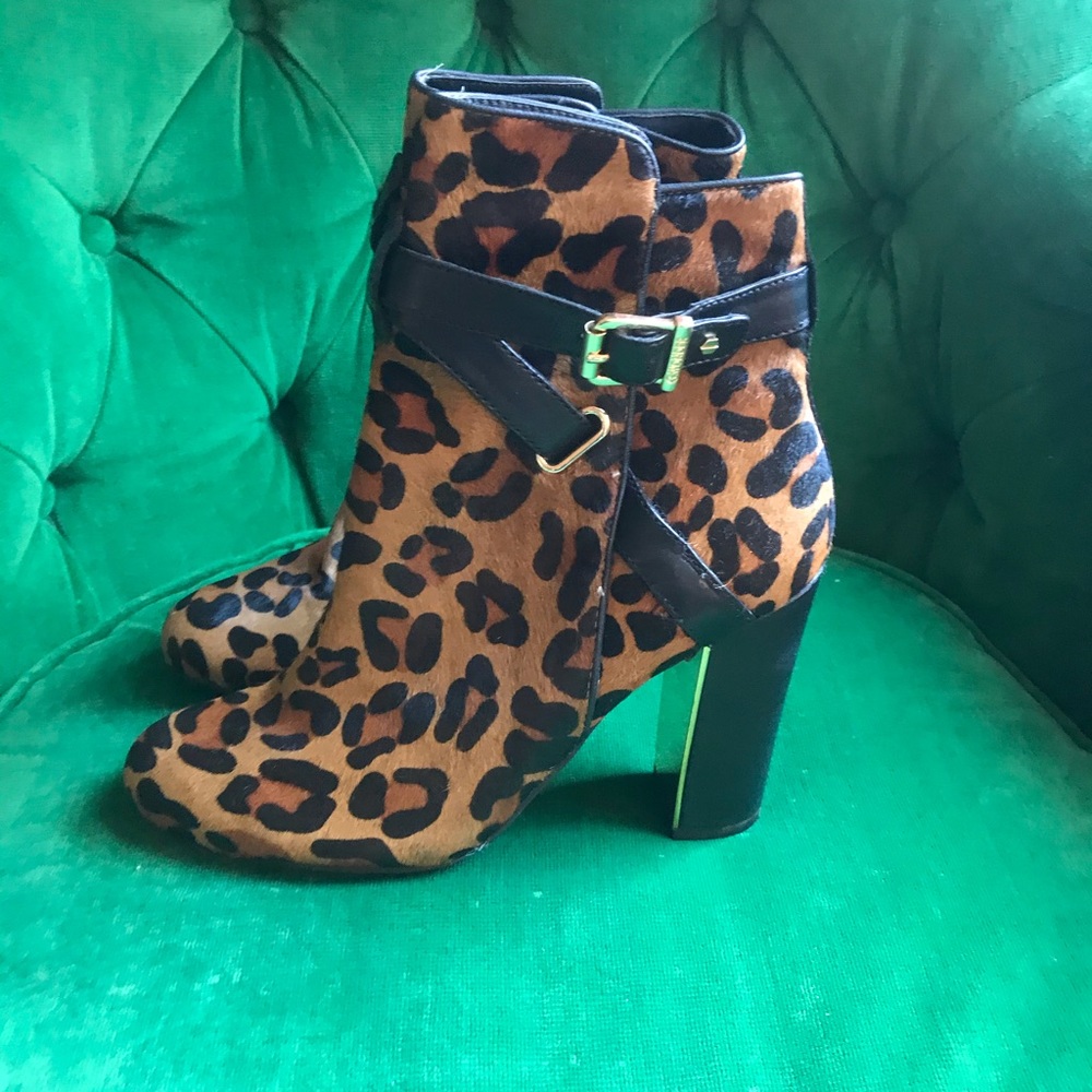 C Wonder Leopard Booties